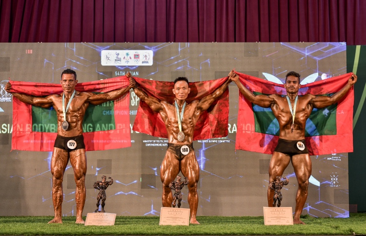 ދެކުނު އޭޝިއާ ބޮޑީ ބިލްޑިން މުބާރާތް ރާއްޖޭގައި