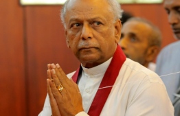 The newly sworn in Sri Lankan PM Gunwardena has been old pals with current President Wickremesinghe; though both men lead political parties with stark contrasts in ideologies-- Photo: AP