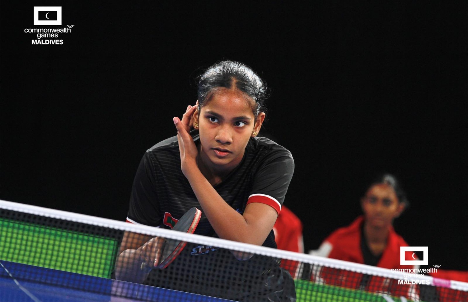 ރާއްޖޭގެ ޓީޓީ ތަރި އައިޝަތު ރަފާ ނާޒިމް: ކޮމަންވެލްތު ގޭމްސްގައި ޓީޓީގެ ޓީމު އިވެންޓުން ރާއްޖެ އަށް ކުރިމަތިވީ ނާކާޟިޔާބު --- ފޮޓޯ: އެމްއޯސީ މީޑިއާ