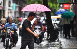 [File] Heavy rainfall observed in Male' on July 31