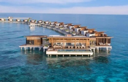 The newly unveiled three-bedroom reef residence of Park Hyatt Maldives Hadahaa-- Photo: MMPRC