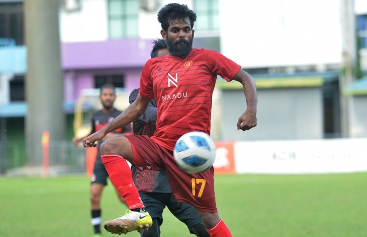 ވިކްޓަރީގެ ފަހު މެޗުގައި ނާއިމްގެ ހެޓްރިކެއް