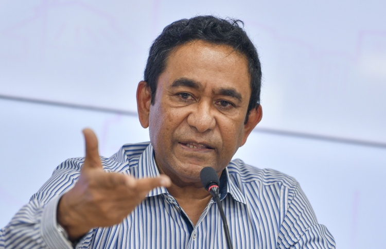 ގެއްލުނު ފައިސާ ހުރީ ސިންގަޕޫރު ތިޖޫރިއެއްގައި: ޔާމީން