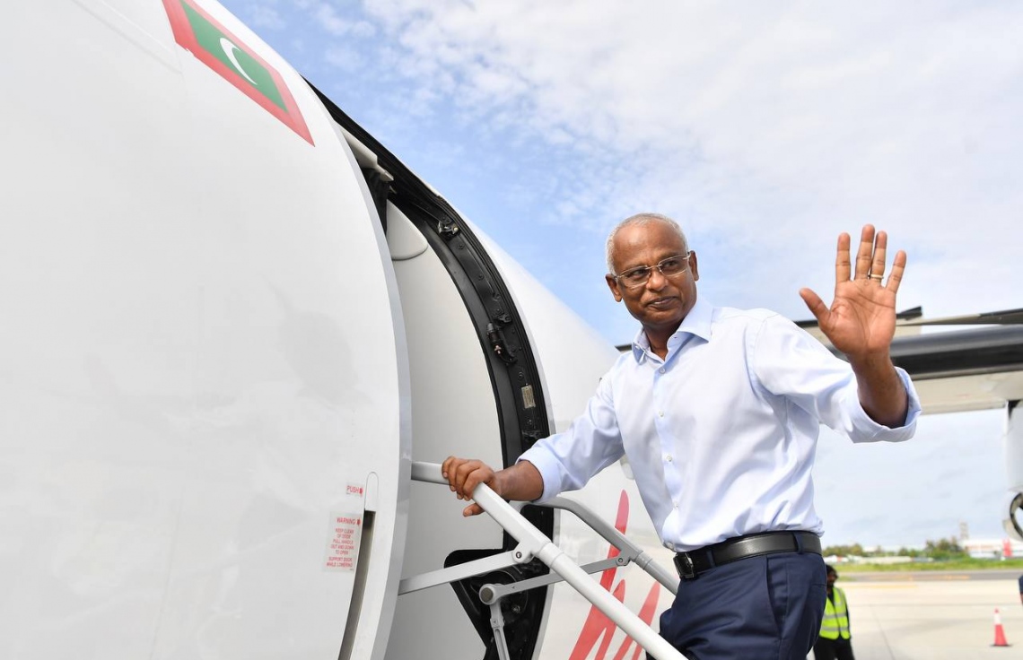 ރައީސް މ. އަތޮޅުގެ ދަތުރުފުޅު ފައްޓަވައިފި