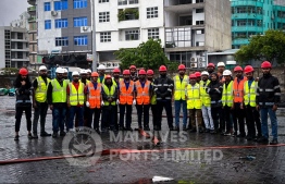 MPL participants of the special fire safety drill-- Photo: MPL