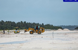Muli airport under construction; the airport is set to be expanded by 300 meters --Photo: MTCC