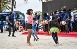 During the warmly received Maldives Broadcast Award Pre-show at Hulhumale'-- Photo: Fayaz Moosa | Mihaaru
