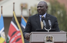 Kenyan President elect, William Ruto gives a press conference at his official residence following a Supreme Court of Kenya ruling on the contested outcome of Kenya's presidential election, Nairobi, on September 5, 2022. - Kenya's Supreme Court on September 5, 2022 upheld William Ruto's victory in the August 9 presidential election, ending weeks of political uncertainty and delivering a blow to challenger Raila Odinga who had alleged fraud in the poll. (Photo by Tony KARUMBA / AFP)