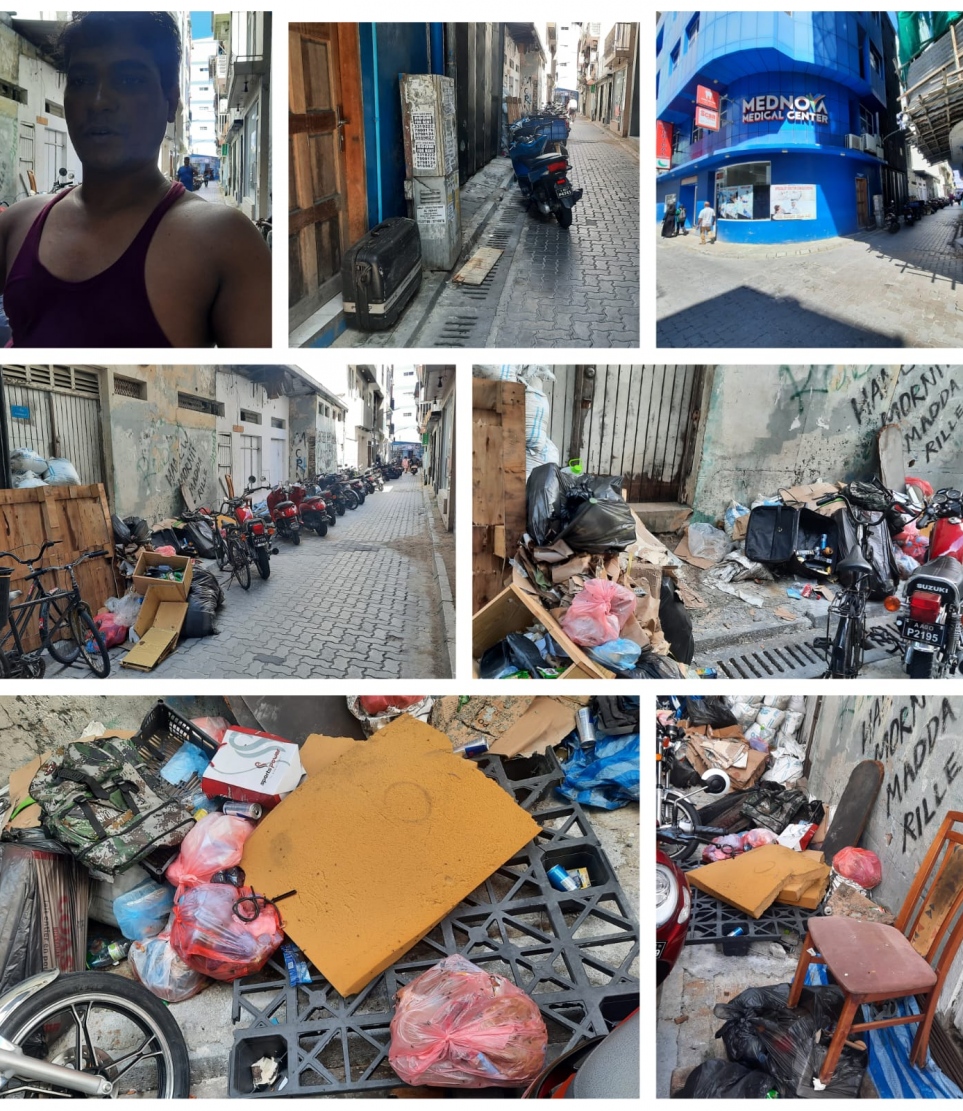 މާލޭގެ މަގުމައްޗަށް އުކާލާފައިވާ ކުނިތައް އަދި އެ މައްސަލައިގައި މީހަކު ވާހަކަ ދައްކަނީ.