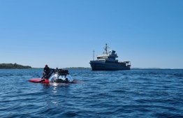 Submersible used to conduct underwater surveys -- Photo: Nekton