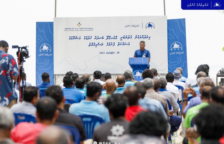 މާއުނގޫދޫ ބަނދަރުގެ އަމަލީ މަސައްކަތް ފަށައިފި