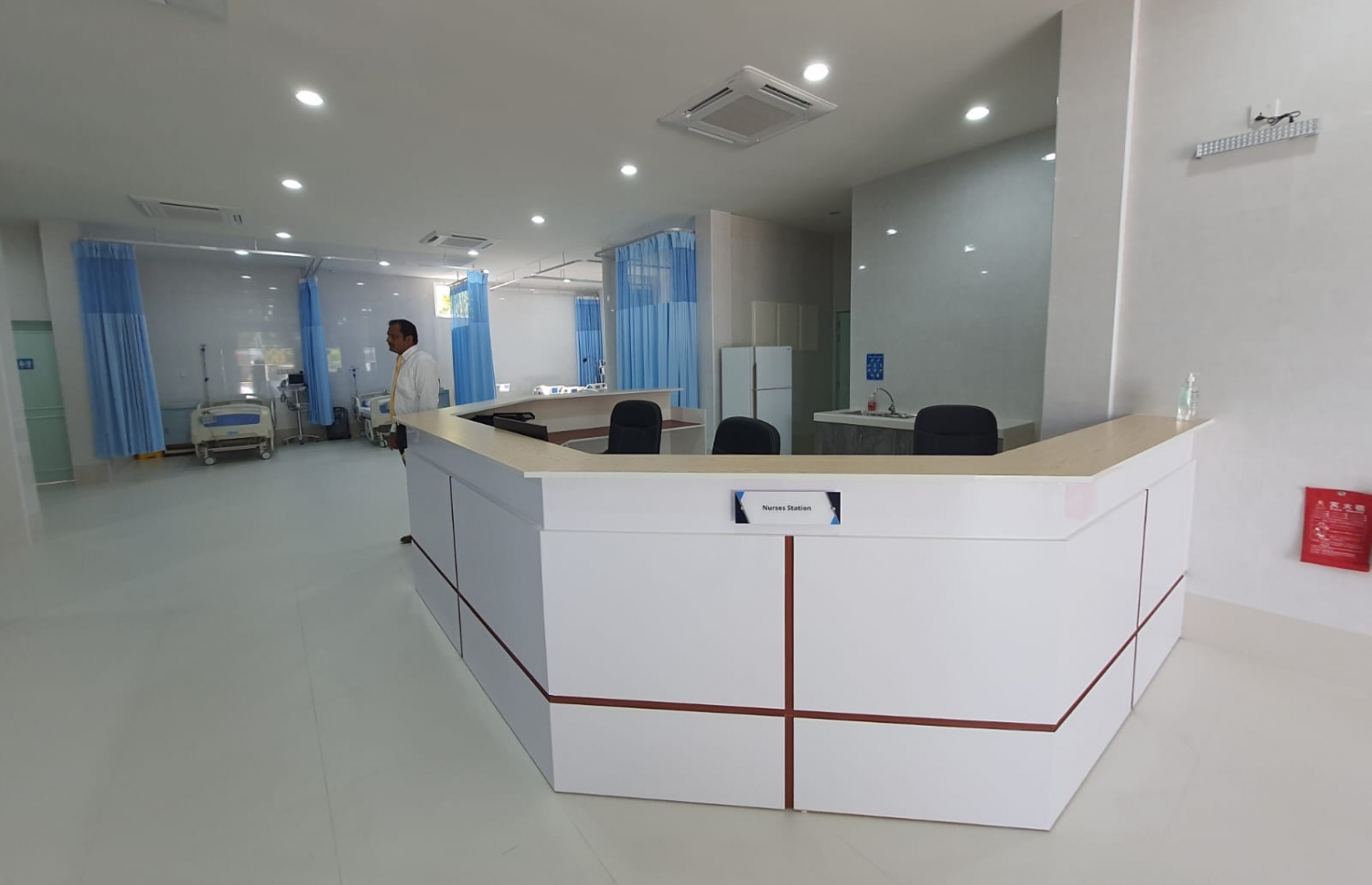 ބ. ދަރަވަންދޫގައި ހެދި ހެލްތު އިމަޖެންސީ އެންޑް ޓްރައުމާ ސެންޓަރު ހުޅުވުން -- ފޮޓޯ: އިންޑިއާ ހައިކޮމިޝަން