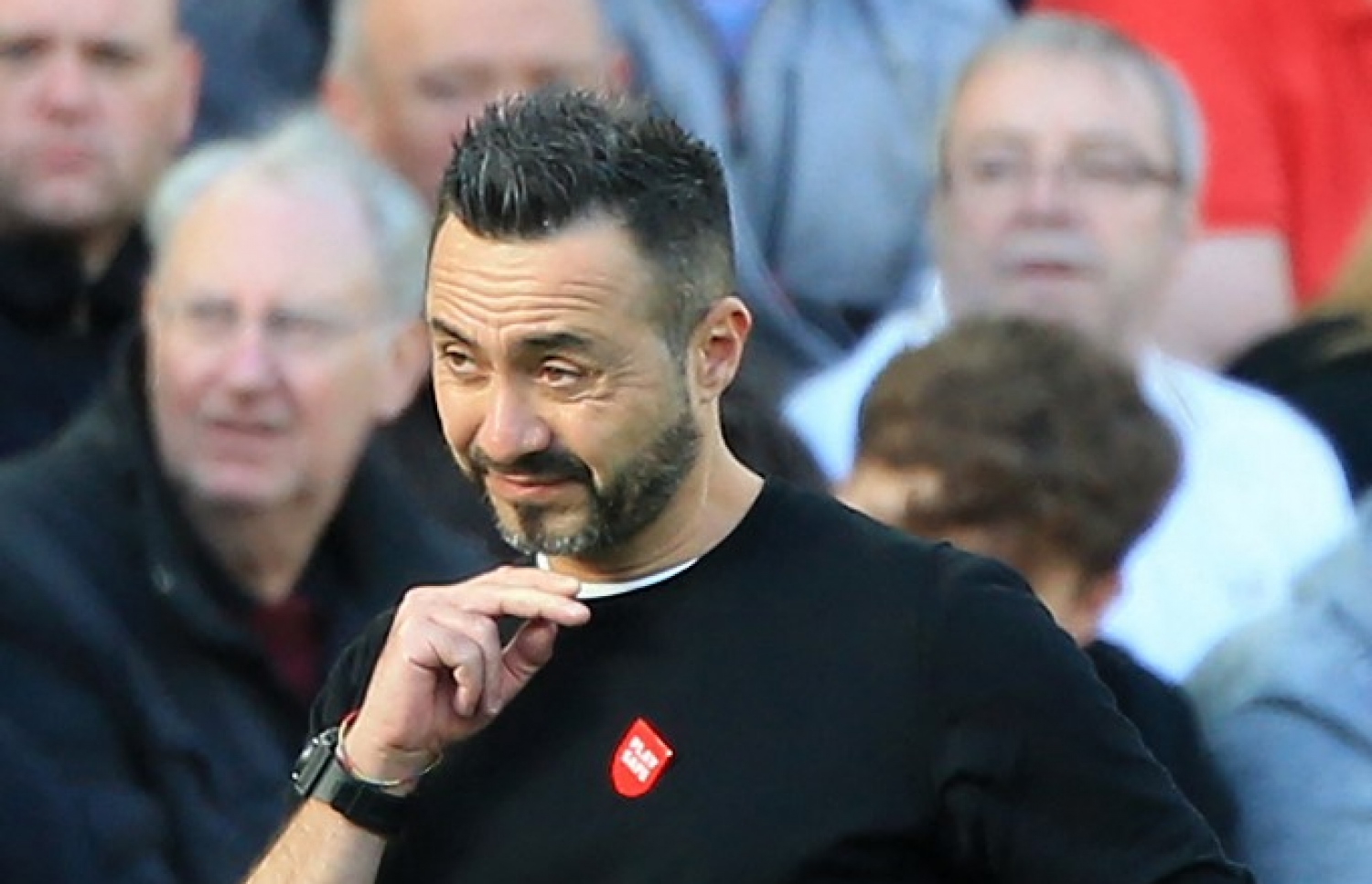 ބްރައިތަންގެ އާ ކޯޗު ޑި ޒާބީ. މިއީ އޭނާ ބްރައިޓަންއާ ހަވާލުވެ، އިރުޝާދު ދިން ފުރަތަމަ މެޗު.-- ފޮޓޯ: އޭއެފްޕީ