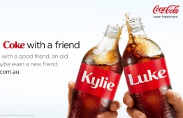 Coca-Cola's widely successful 'Share a Coke' campaign-- Photo: Medium