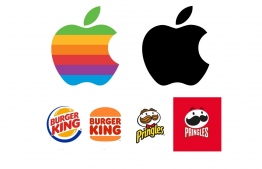Iconic debranding of some major companies-- Photo: Mohamed Rehan