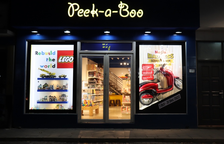 ޕީކަބޫ ފިހާރަ. އެ ފިހާރައިން ސައިކަލެއް ލިބޭ ހާއްސަ ޕްރޮމޯޝަނެއް ވަނީ ފަށާފަ. ފޮޓޯ: ޕީކަބޫ