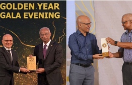 Dhiraagu was recognized and awarded for its contributions to the tourism industry-- Photo: Dhiraagu