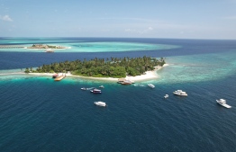 (FILE) Aerial shot of Vaavu Hulhidhoo on October 9, 2022: the amendment was submitted to the Uninhabited Island Act as the current act and the amended Decentralisation Act contradict one another -- Photo: Vaavu Thinadhoo Council
