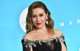 (FILES) In this file photo taken on November 27, 2018 Actress Alyssa Milano attends the 14th Annual UNICEF Snowflake Ball in New York City. - Five years after lighting the #MeToo fuse, American actress Alyssa Milano is pleased to see that "women refuse" "to be silent" and has "great hope" for the future, despite the decline in abortion rights in her country, she told AFP on October 17, 2022. -- Photo: Angela Weiss / AFP