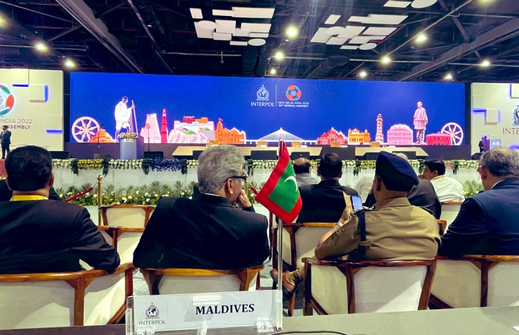 އިންޓަޕޮލްއިން ދިވެހި ފުލުހަކަށް ފުރުސަތު ލިބިއްޖެ