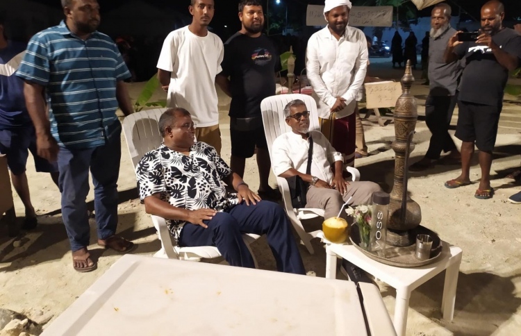 ނެއްލައިދޫން މިނިސްޓަރު ގެންދިޔައީ ހިޔާލީ ރިސޯޓަކަށް!