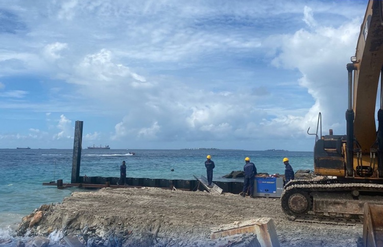 ވިލިމާލޭގެ ޑައިވިން ޕޮއިންޓް މަރާމާތުކުރާތީ ކަންބޮޑުވަނީ