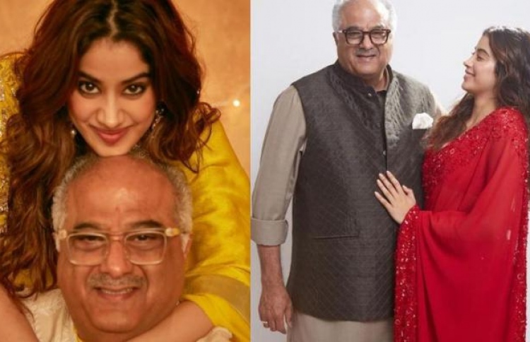 ޖާންވީ އާއި އޭނާގެ ބައްޕަ.