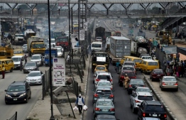 Going nowhere fast: A traffic jam in Lagos; Nigeria -- Photo: Pius Utomi Ekpei