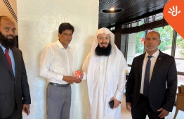 Dhiraagu signs on as digital partner to 'Mufti Menk in Maldives' series of religious lectures-- Photo: Dhiraagu