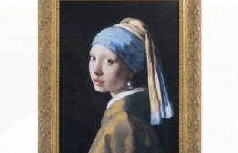An image of the Johannes Vermeer's masterpiece "Girl with a Pearl Earring" painting: the painting has been brought back on display after it was targetted by climate activists yesterday -- Photo: Mauritshuis website