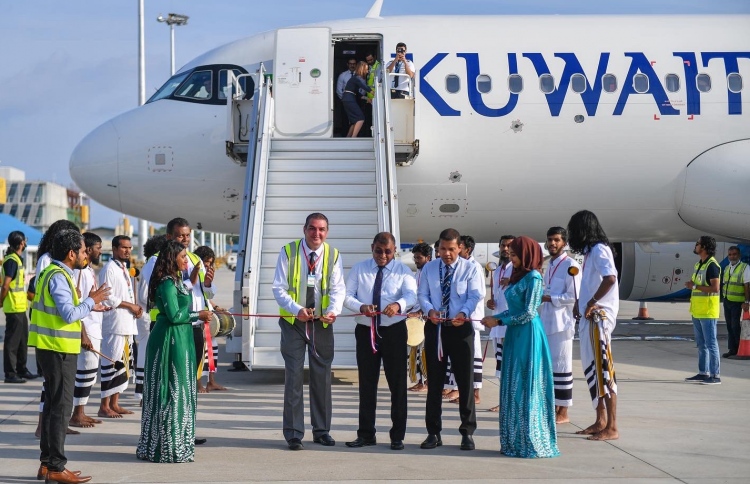 ކުވައިތު އެއާވޭސްގެ ދަތުރުތައް ރާއްޖެ އަށް ފަށައިފި