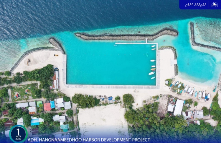 ހަންޏާމީދޫ ބަނދަރު ނިންމައިފި