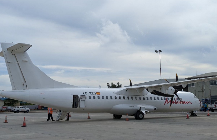 ޗުއްޓީއަށް މޯލްޑިވިއަންގެ ވަގުތީ ފްލައިޓެއް ގެނެސްފި