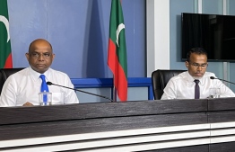 Foreign Minister Shahid and Attorney General Riffath--