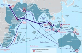 The Indo-Pacific Maritime Route Map--