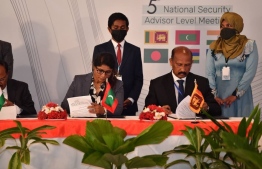 During the Colombo Security Conclave--