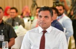 Maldives Vice President Faisal Naseem; he has been appointed as the Amir al-Hajj to head the pilgrims this leaving for Saudi Arabia this year-- Photo: Nishan Ali | Mihaaru