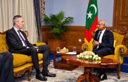 World Bank Vice President for South Asia, Martin Raiser (L) meeting with President of Maldives Ibrahim Mohamed Solih (R) -- Photo: President's Office