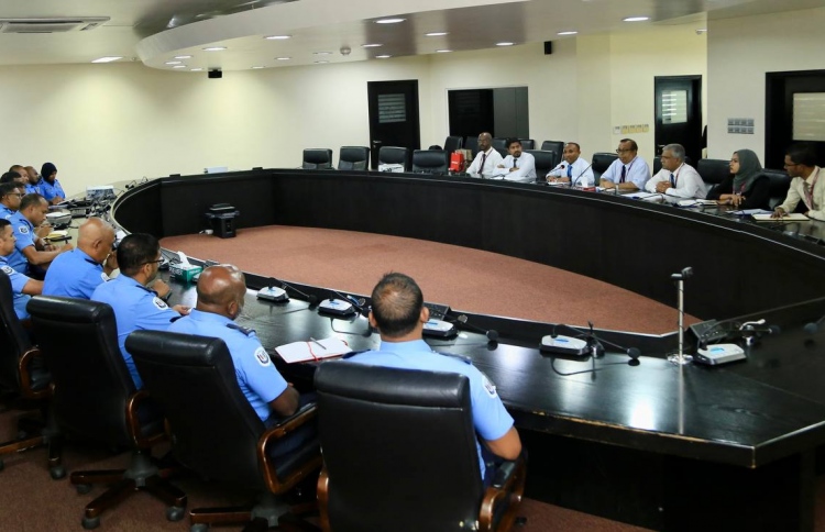 އިންތިހާބުގެ ސެކިއުރިޓީއާ ބެހޭ ގޮތުން މަޝްވަރާކޮށްފި