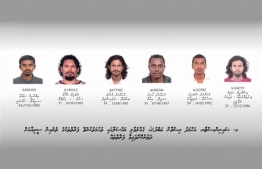 (L-R) Ibrahim Solah, Azlif Rauf, Mohamed Munaz, Mohamed Hameed, Mohamed Suaid and Ismail Sabeeh