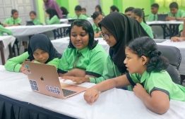 ‘Hour of Code at Women in Tech' dhiraagu
