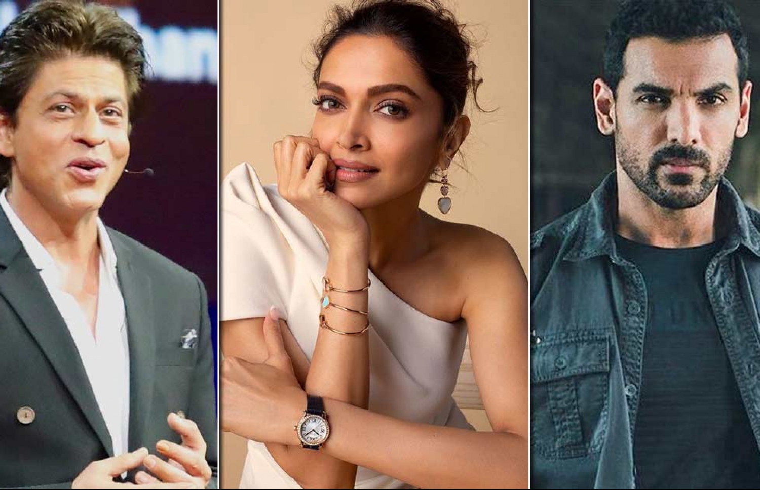 ފިލްމުގެ ލީޑު ރޯލުތަކުން ފެންނަ ޖޯން (ކ)، ދިޕީކާ އަދި ޝާހު (ވ)