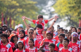 An Ooredoo Fun Run event: A large number of people have registered in the race. -- Photo: Ooredoo