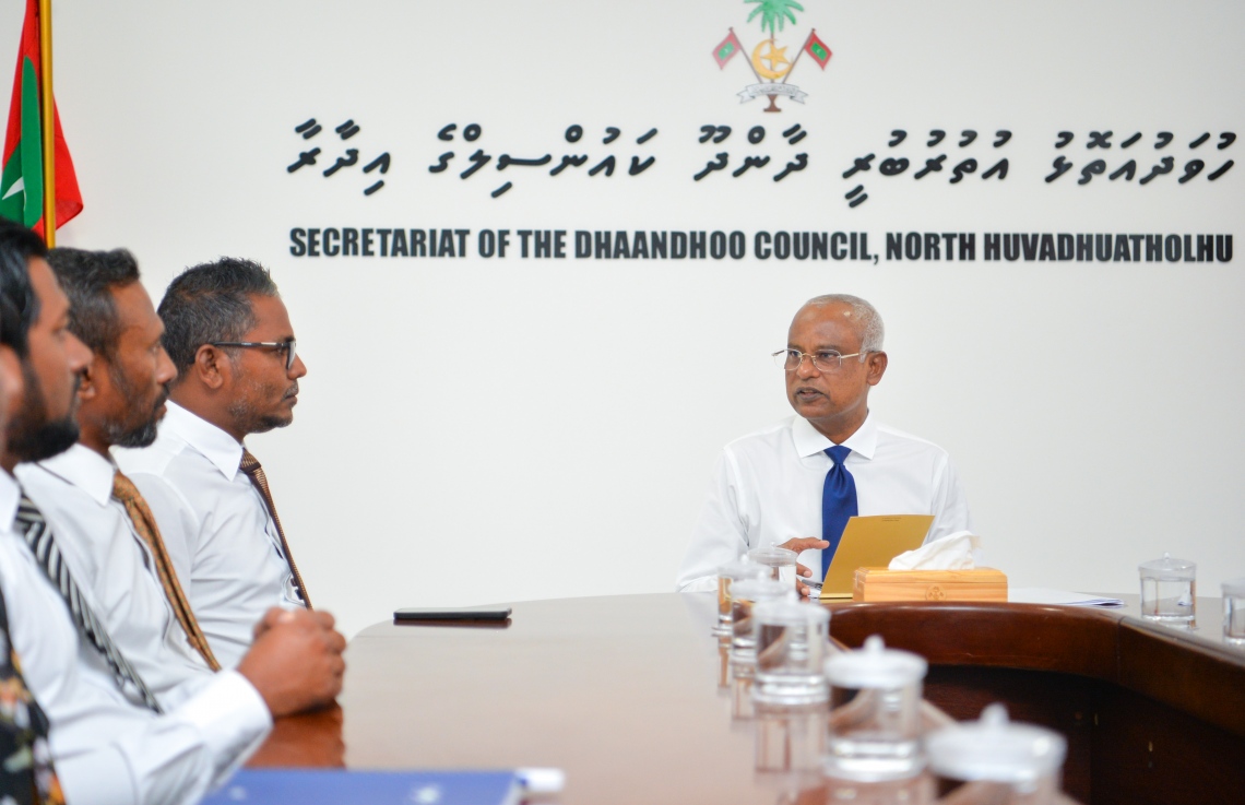 ދާންދޫގައި އެއާޕޯޓެއް އަޅަން ރައީސަށް ހުށަހަޅައިފި