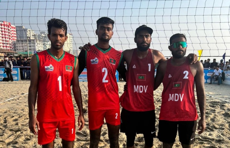 ބީޗްވޮލީ މުބާރާތުގެ ފައިނަލަށް ރާއްޖެ ދަތުރުކޮށްފި