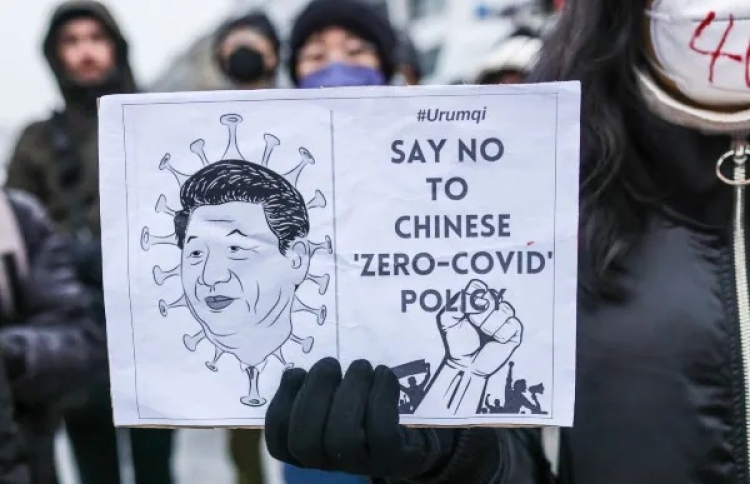 ޗައިނާ ކޮވިޑް ޕޮލިސީއަށް ފާޑުކިޔުމުން ފިޔަވަޅު އަޅައިފި