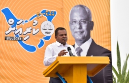 President Ibarhim Mohamed Solih-MDP Primary Campaign-Addu Feydhoo-Ali Nizar