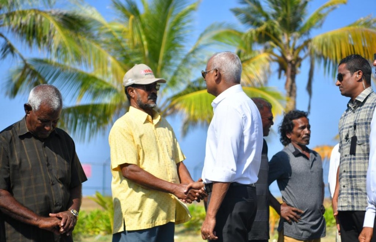 ވައުދެއް ވެއްޖިއްޔާ އެކަމެއް ދޫކޮށް ނުލާނަން: ރައީސް