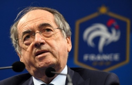 (FILES) In this file photo taken on June 22, 2016 Noel Le Graet, President of the French Football Federation, attends a press conference in Clairefontaine en Yvelines, during the Euro 2016 football tournament. - The president of the French Football Federation, Noel Le Graet, has been placed under investigation for sexual harassment, prosecutors told AFP on January 17, 2023. The probe was opened on January 16 after football agent Sonia Souid made accusations against Le Graet in an affair that has rocked French football just weeks after France were beaten by Argentina in the World Cup final. (Photo by FRANCK FIFE / AFP)