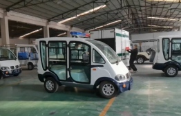 Male' City Council shared the image clip of a buggy to confirm it was gearing up to launch buggy services in Vilimale'-- Photo: Male' City Council